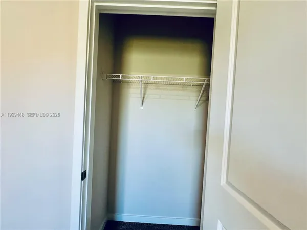 a view of front door