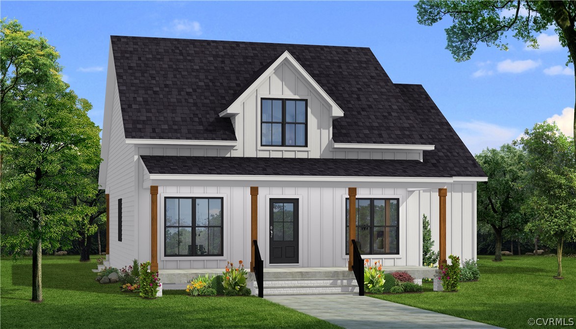 6202 Community House Road Columbia, VA 23038 - Photo 1 of 1 front view of a house with a yard