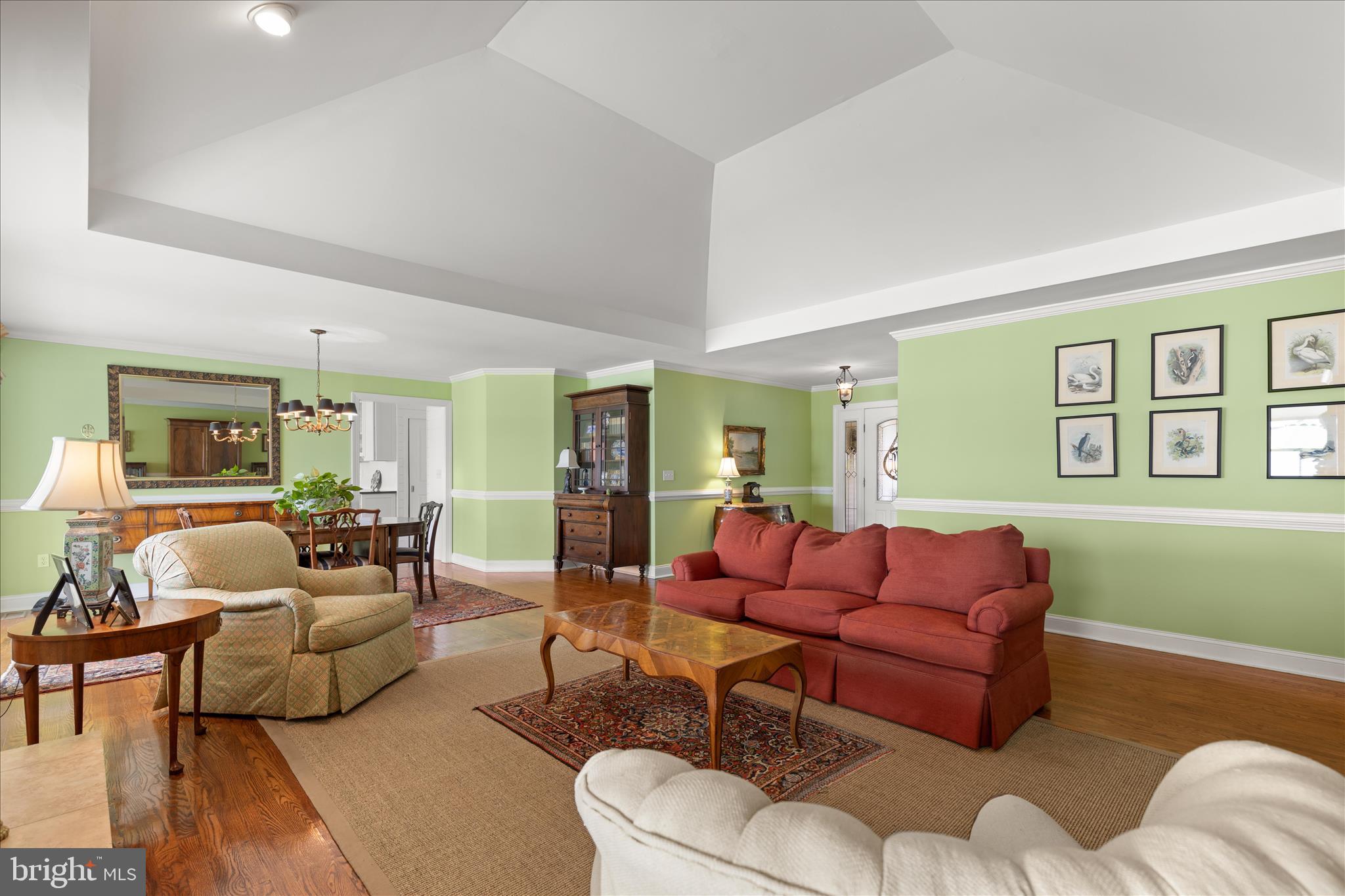 24818 Half Pone Point Road Hollywood, MD 20636 - Photo 11 of 60 High ceiling in the central living space