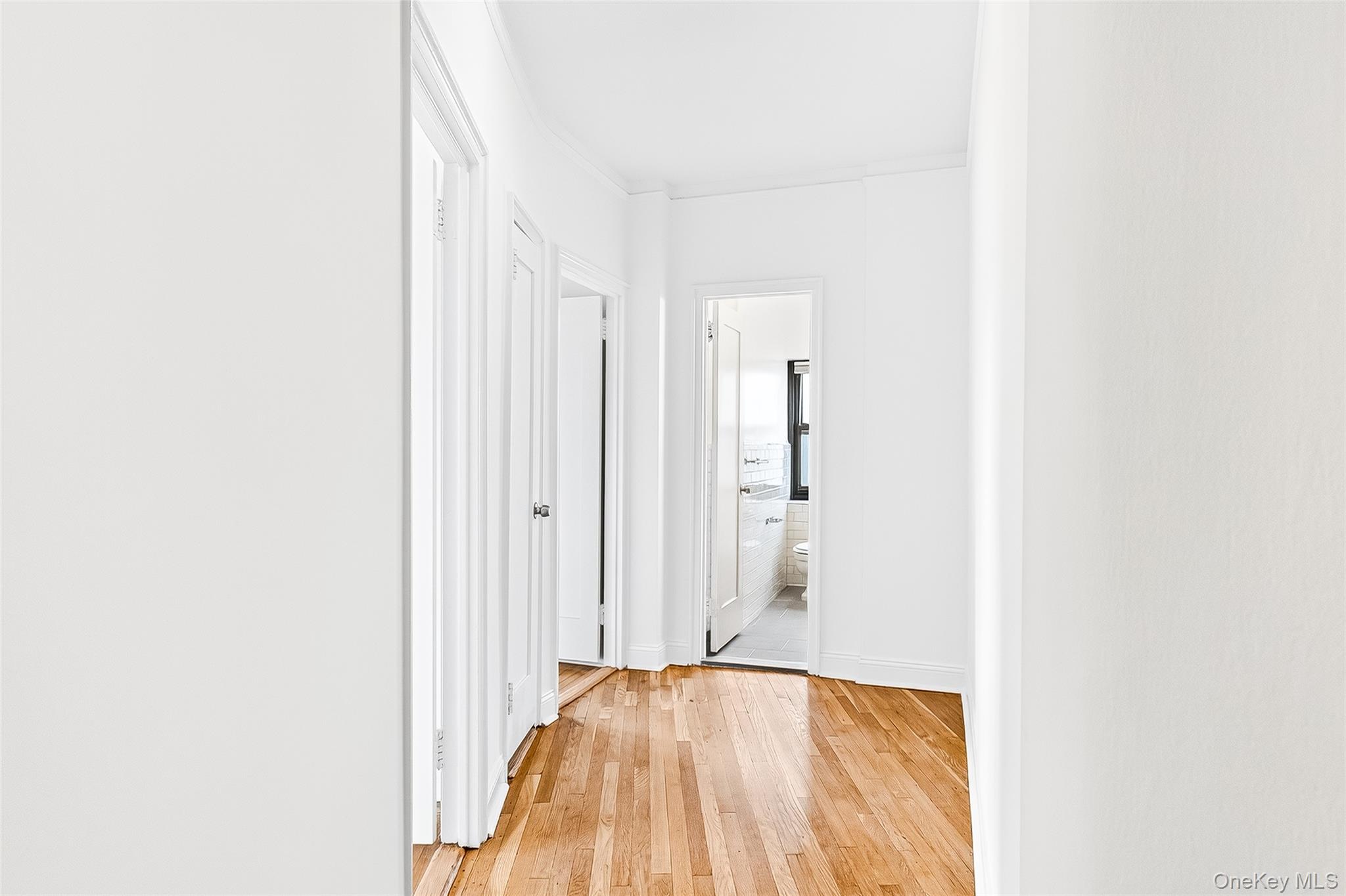 190 East Mosholu Parkway South, Unit 3C Bronx, NY 10458 - Photo 32 of 50 Hall featuring light wood-style flooring and baseboards