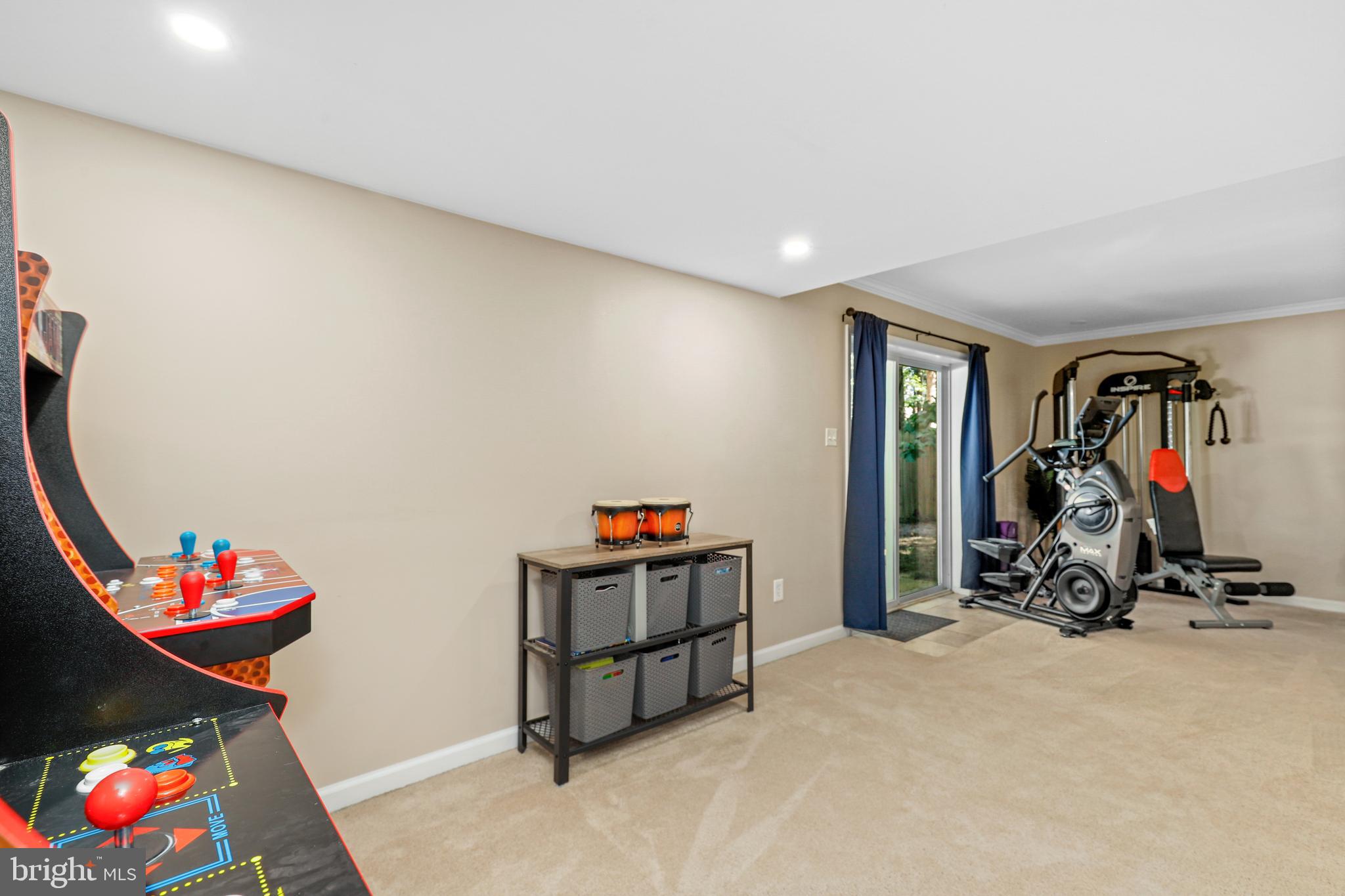 956 Wilson Road Huntingtown, MD 20639 - Photo 30 of 42 a view of a room with gym equipment