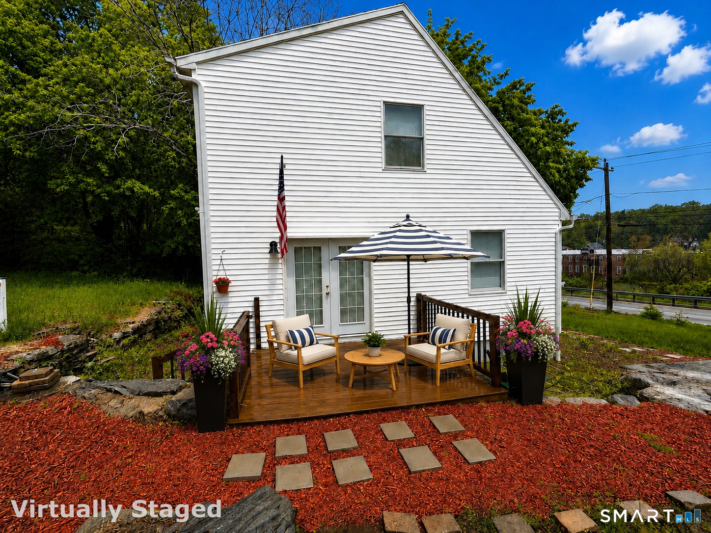 36 Rte 2a Preston, CT 06365 - Photo 4 of 30 a view of a dinning tables and chairs in backyard of the house