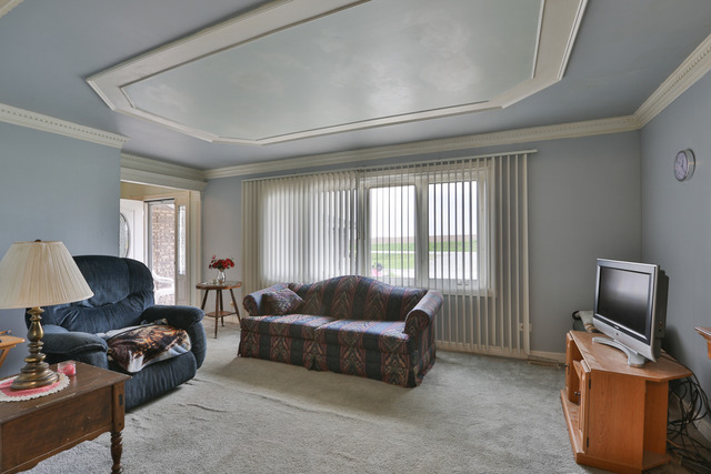 32005 South Klemme Road Beecher, IL 60401 - Photo 3 of 17 a living room with furniture and a flat screen tv