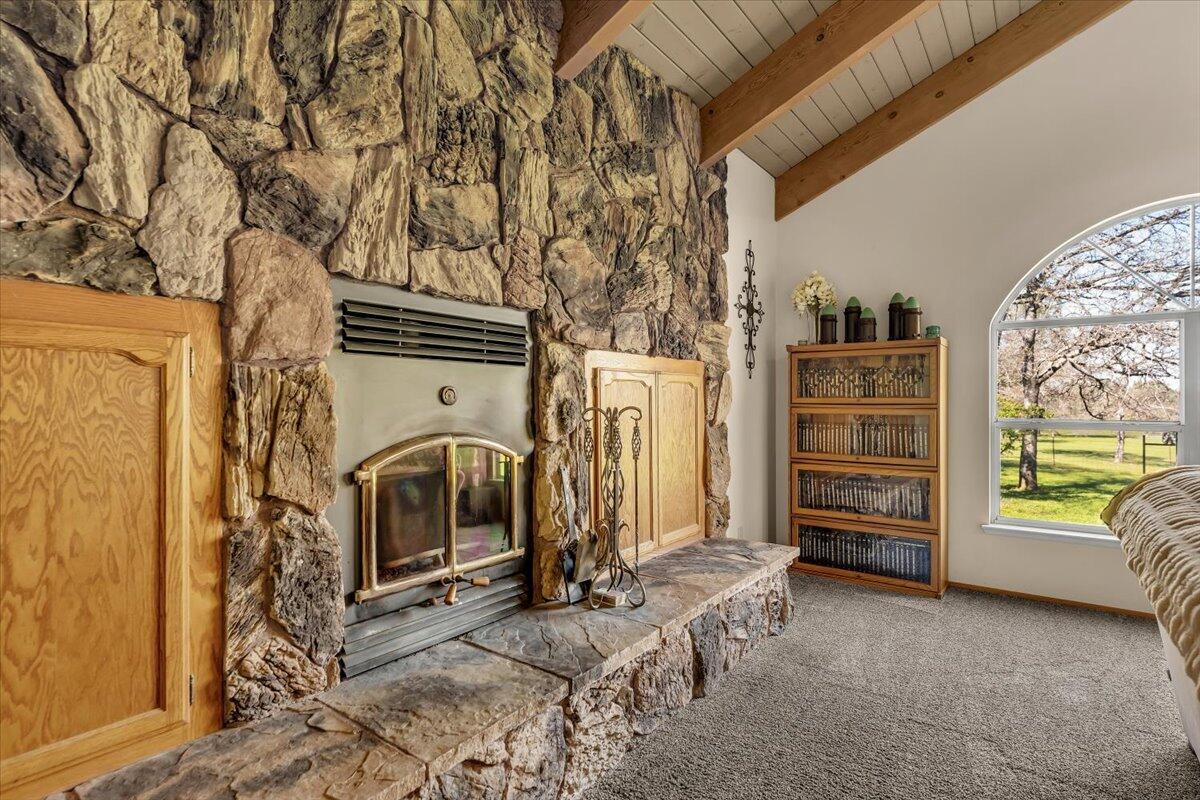 15525 Bowman Road Red Bluff, CA 96080 - Photo 10 of 148 Living room fireplace