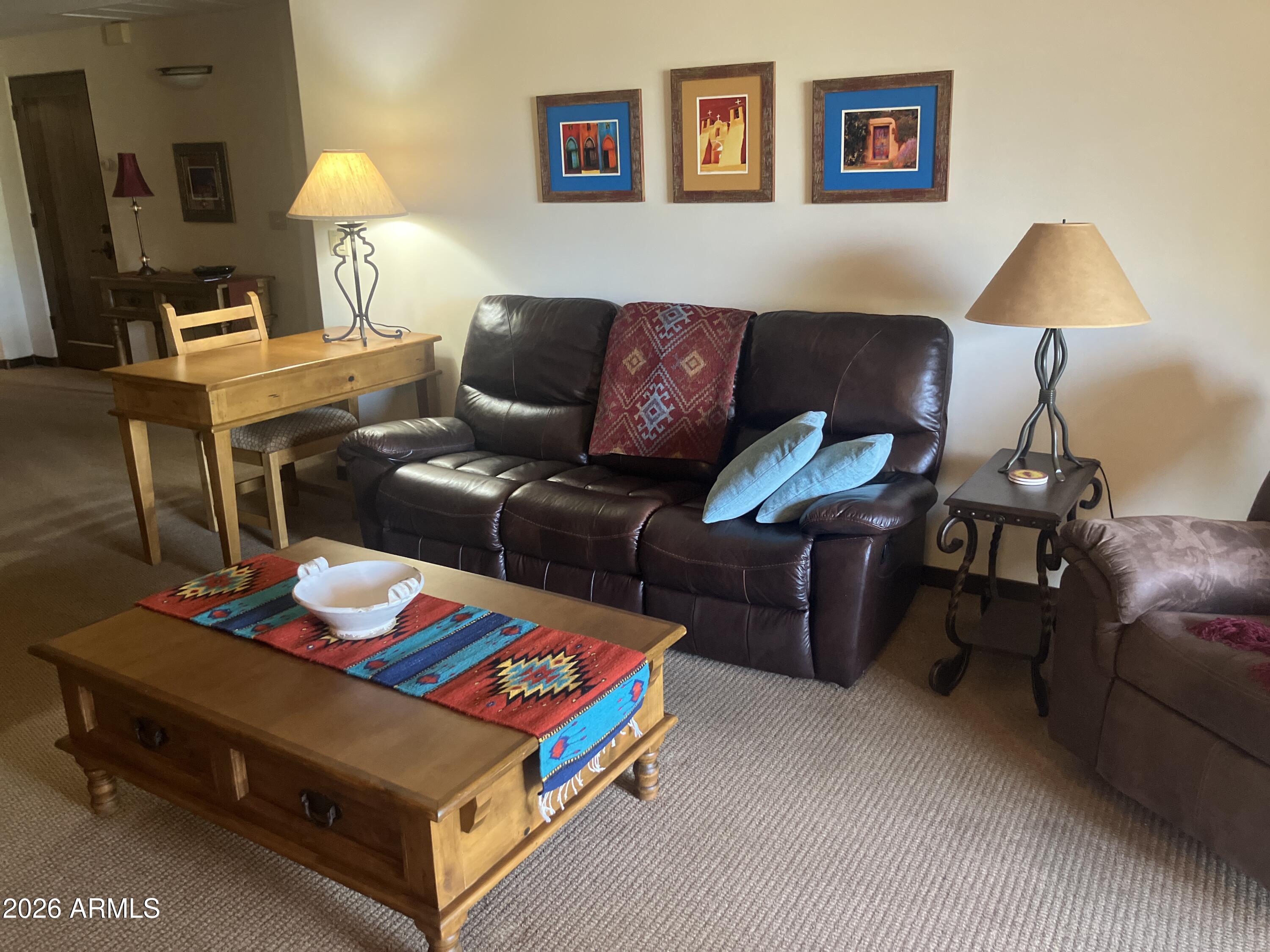36601 North Mule Train Road, Unit 15A Carefree, AZ 85377 - Photo 13 of 31 Living Room
