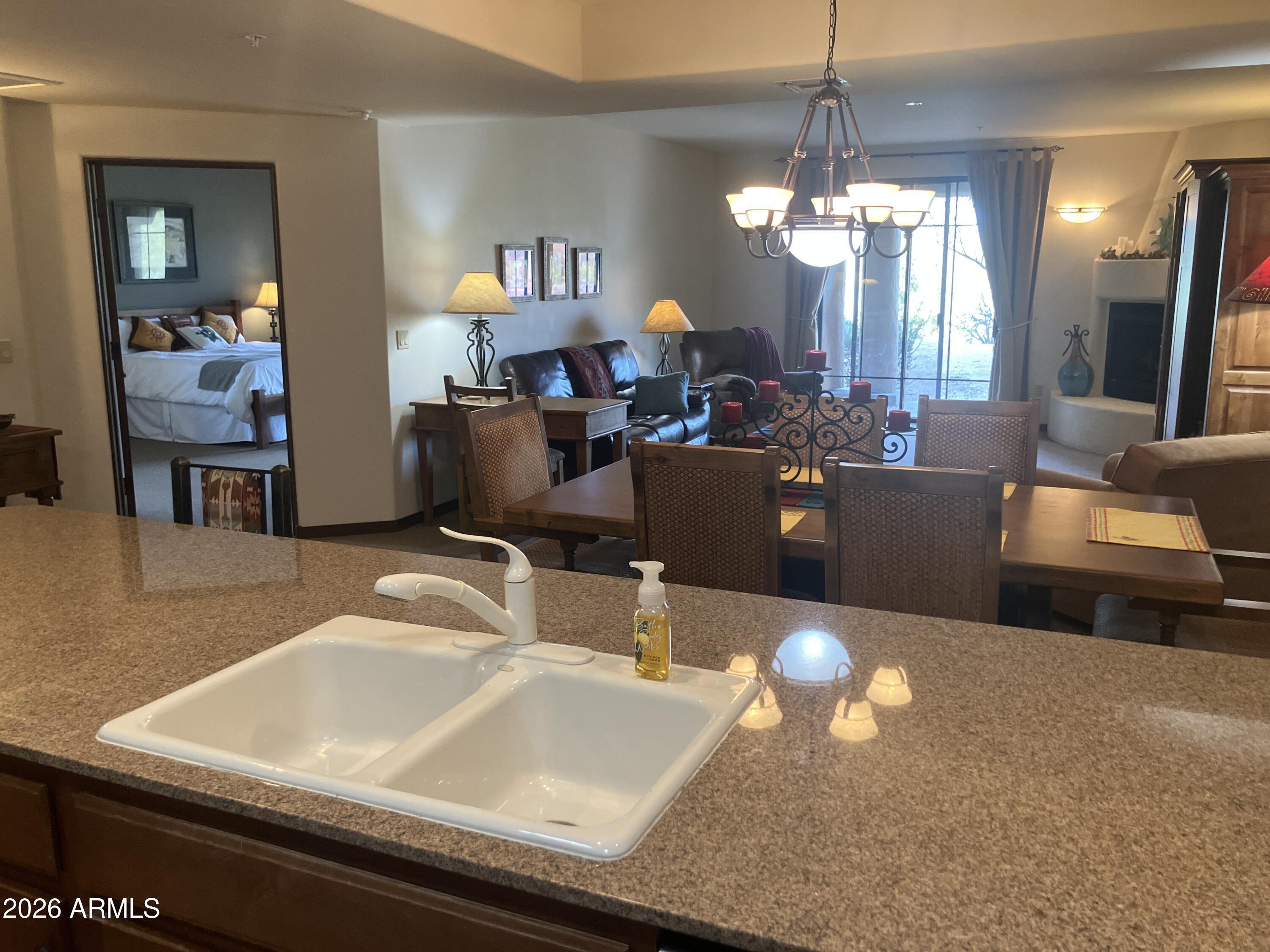 36601 North Mule Train Road, Unit 15A Carefree, AZ 85377 - Photo 6 of 31 Kitchen to Living Room 2