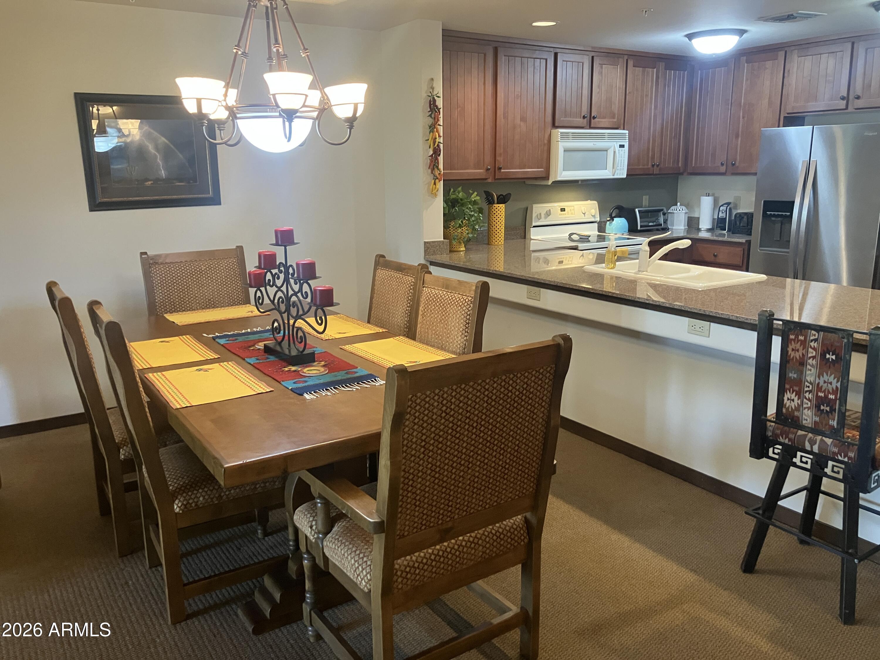 36601 North Mule Train Road, Unit 15A Carefree, AZ 85377 - Photo 9 of 31 Dining Area
