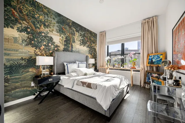 an aerial view of a city with lots of residential buildings