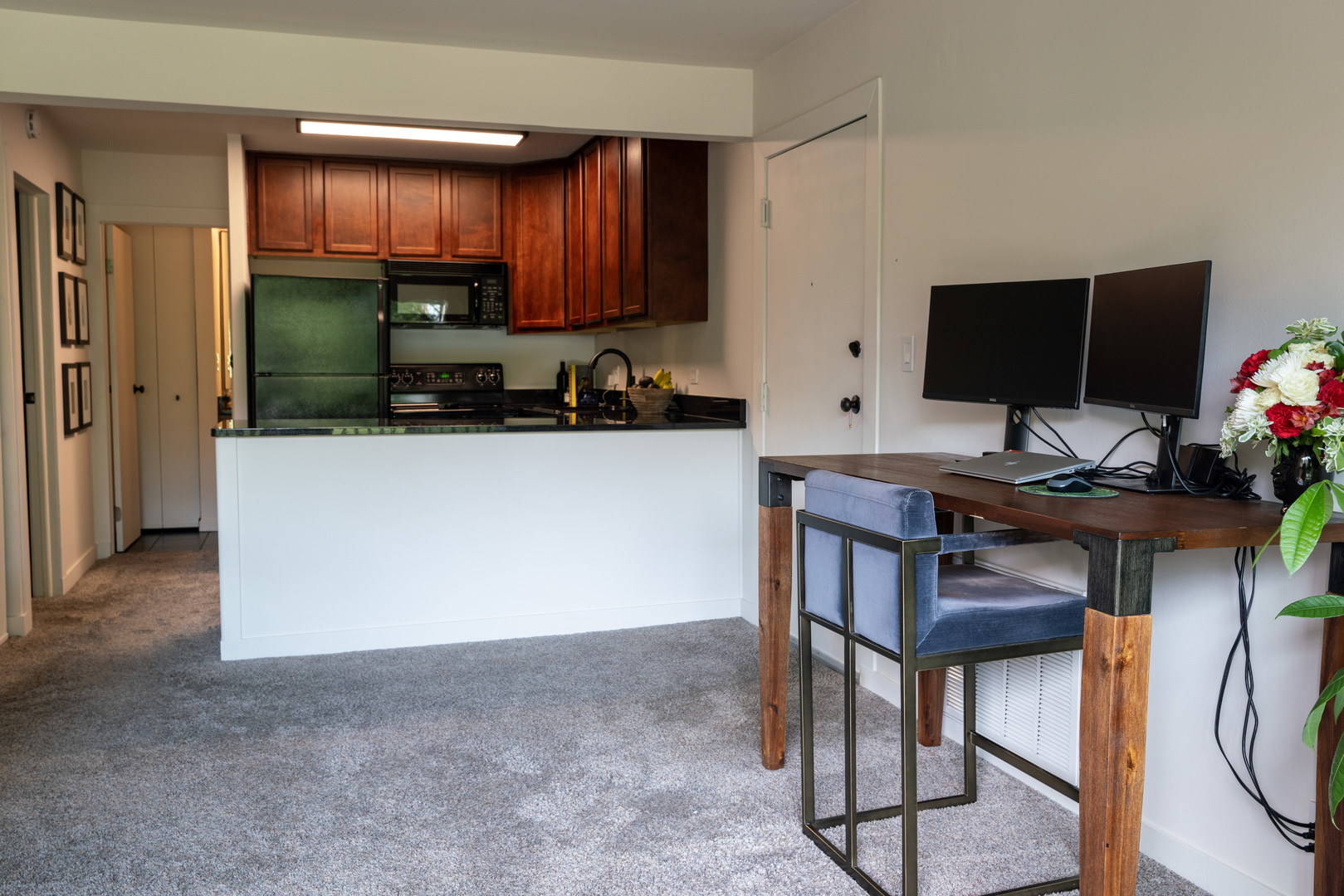 5880 Forest View Road, Unit F Lisle, IL 60532 - Photo 8 of 39 a kitchen with stainless steel appliances a refrigerator and a stove top oven