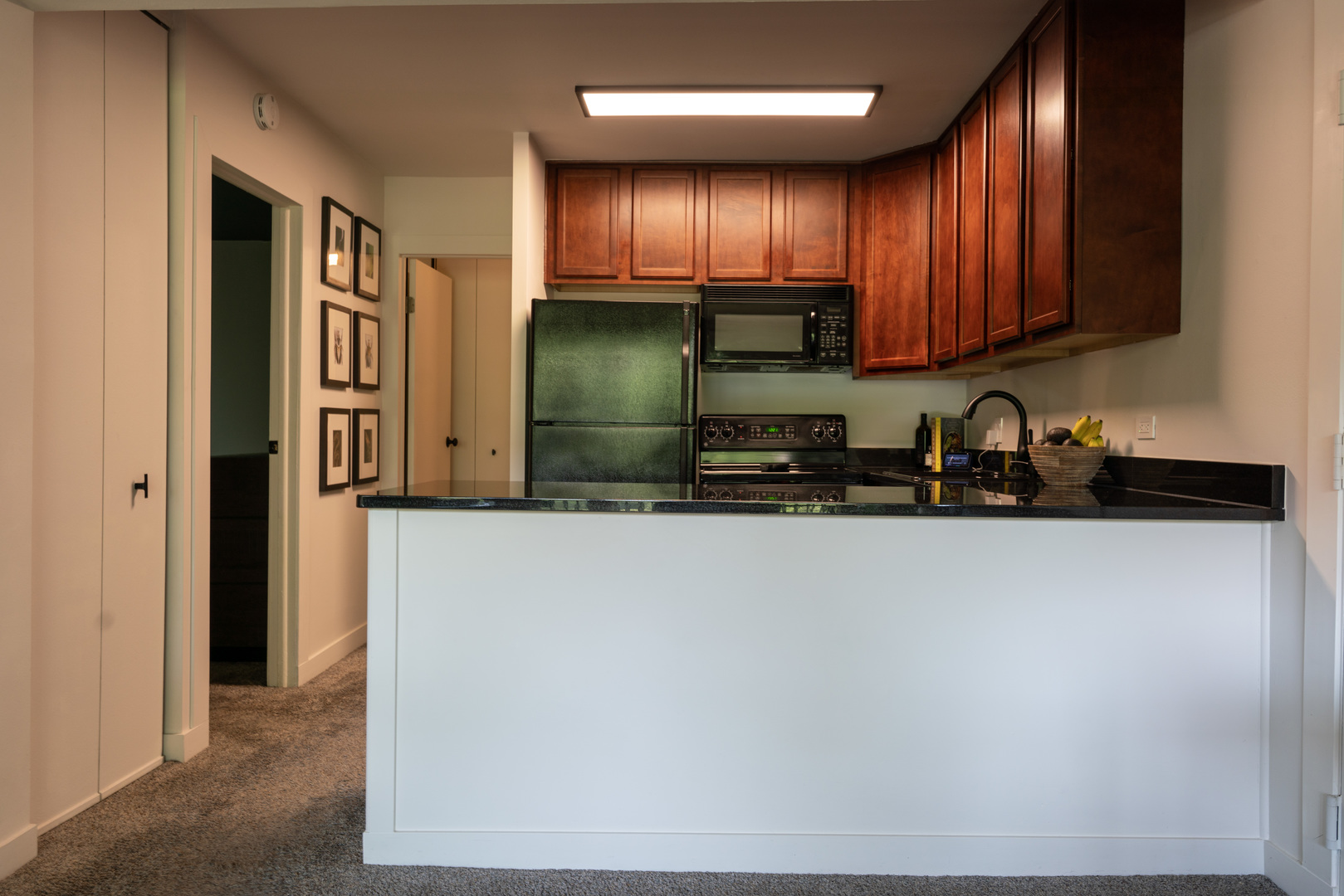 5880 Forest View Road, Unit F Lisle, IL 60532 - Photo 9 of 39 a kitchen with stainless steel appliances granite countertop a refrigerator and a stove top oven