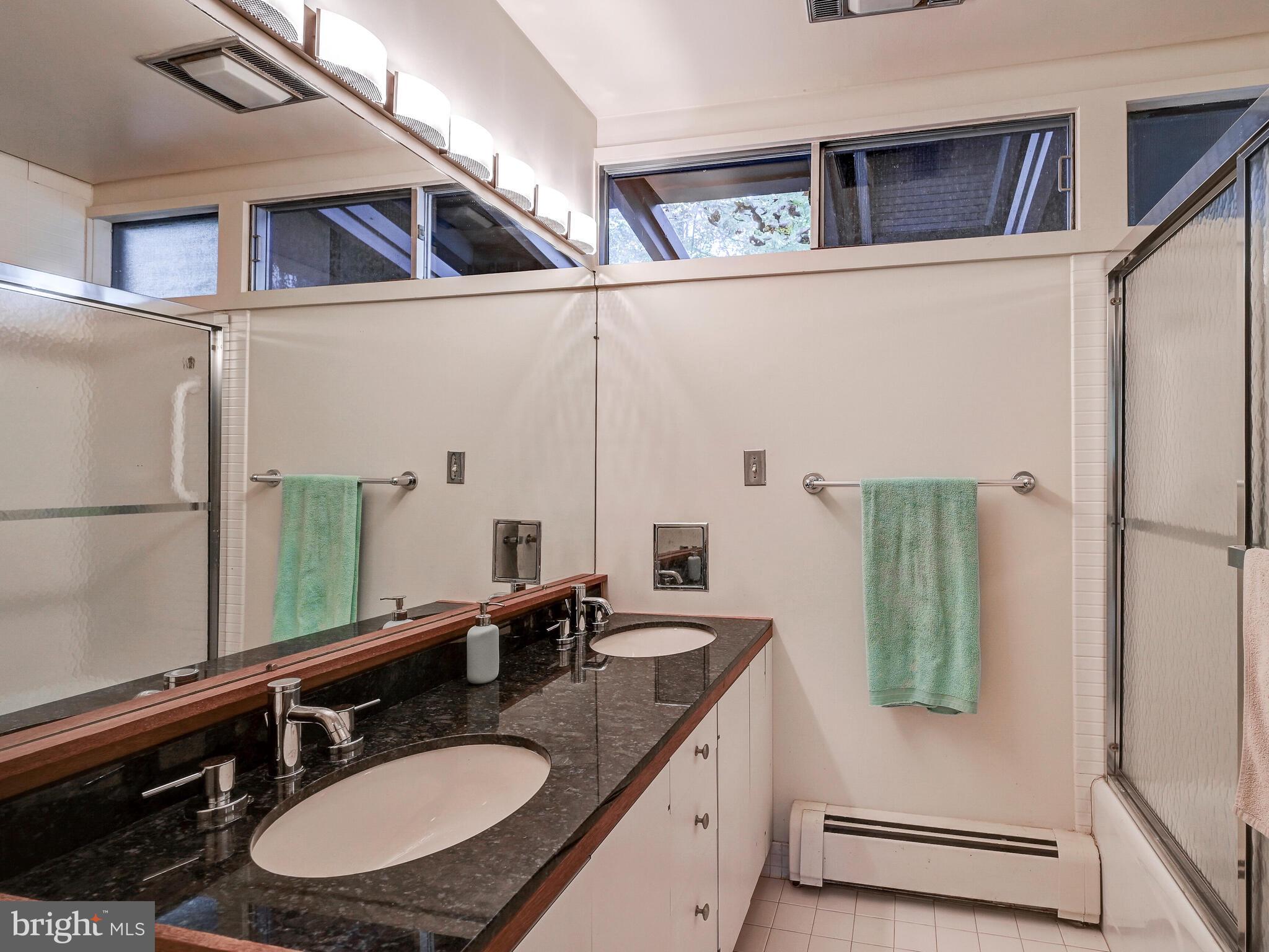 6016 The Terraces Baltimore, MD 21209 - Photo 29 of 59 a bathroom with a sink and a mirror