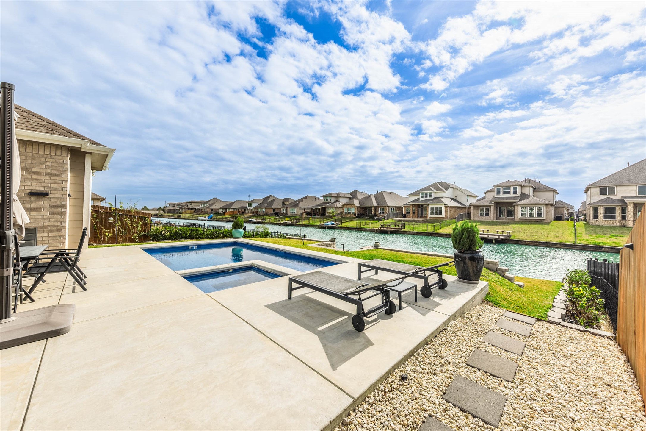 24123 Corinaldo Court Katy, TX 77493 - Photo 36 of 50 a view of swimming pool with lounge chair