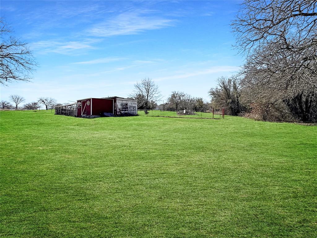 1791 County Road 3855 Poolville, TX 76487 - Photo 24 of 31 a view of a big yard with plants and large trees