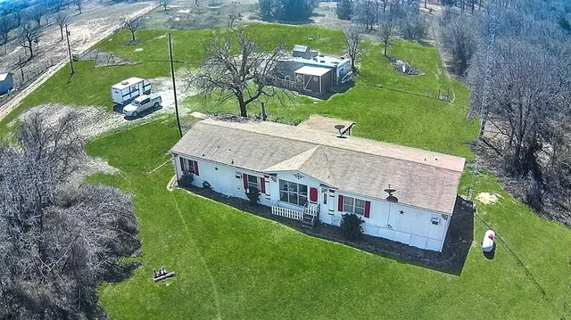 a view of a bench in a garden