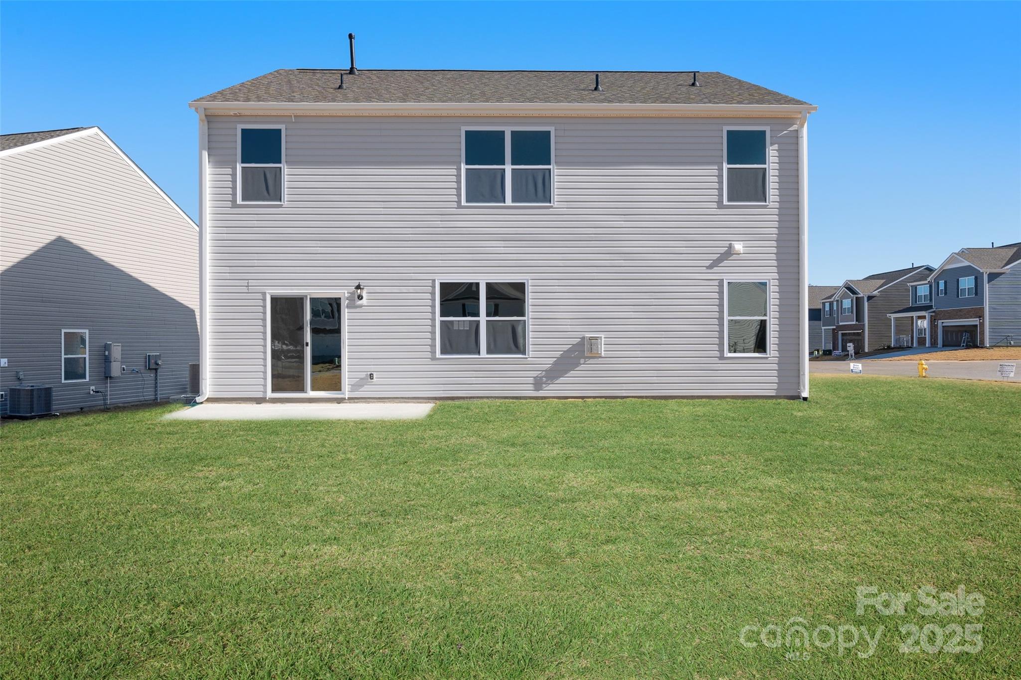 97 Salers Road Fletcher, NC 28732 - Photo 22 of 28 a view of a house with a backyard