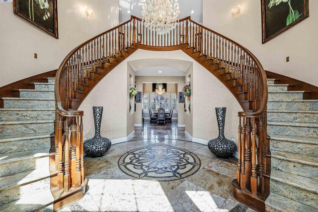 a view of entryway livingroom and hall