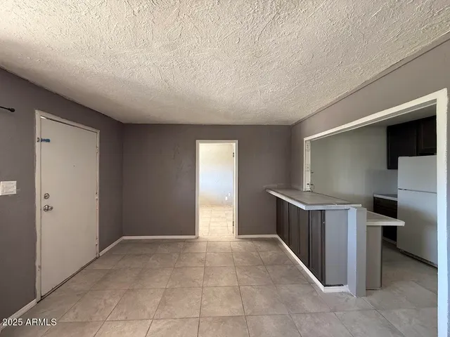 a view of hallway with stairs