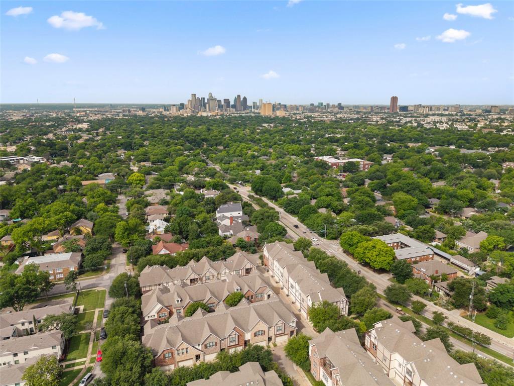1600 Abrams Road, Unit 22 Dallas, TX 75214 - Photo 34 of 38 an aerial view of multiple house