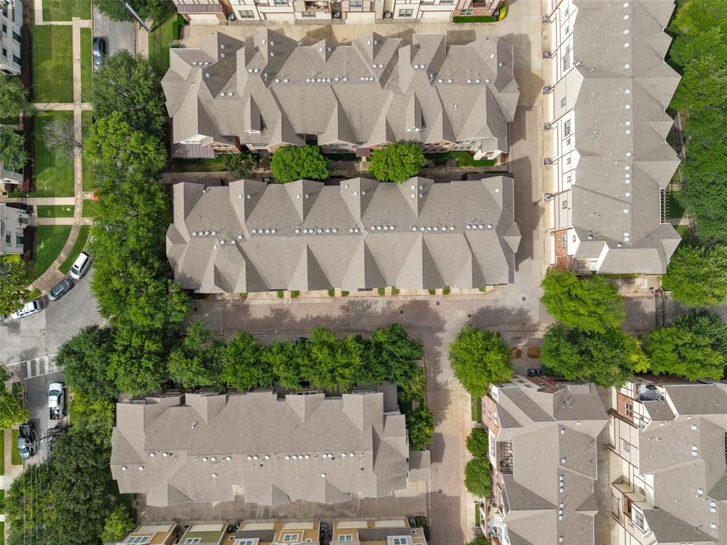 1600 Abrams Road, Unit 22 Dallas, TX 75214 - Photo 37 of 38 an aerial view of a house
