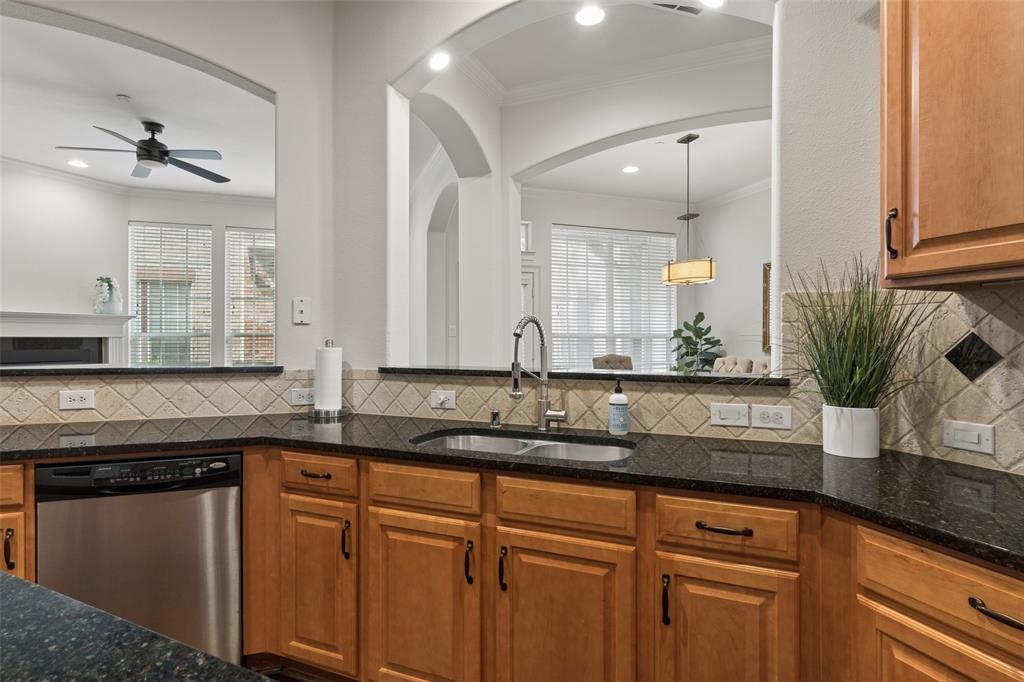 1600 Abrams Road, Unit 22 Dallas, TX 75214 - Photo 7 of 38 a kitchen with granite countertop a sink and cabinets