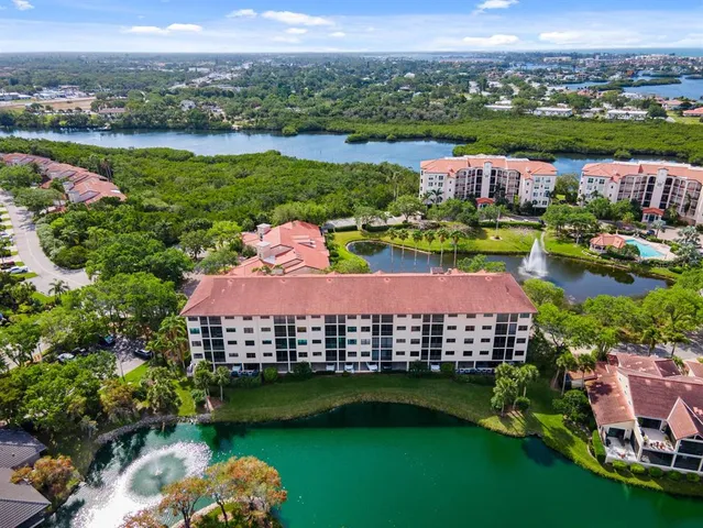 a view of city with ocean
