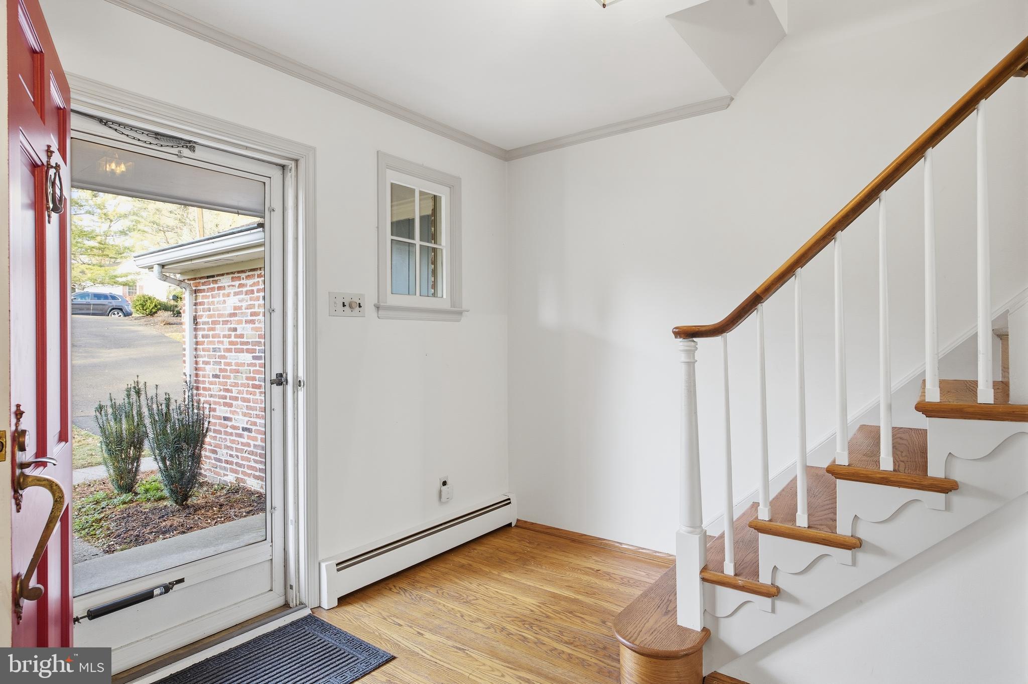 460 Rocksville Road Southampton, PA 18966 - Photo 5 of 59 a view of an entryway with wooden floor and door