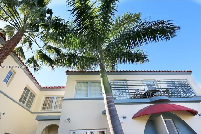 a view of outdoor space with seating area