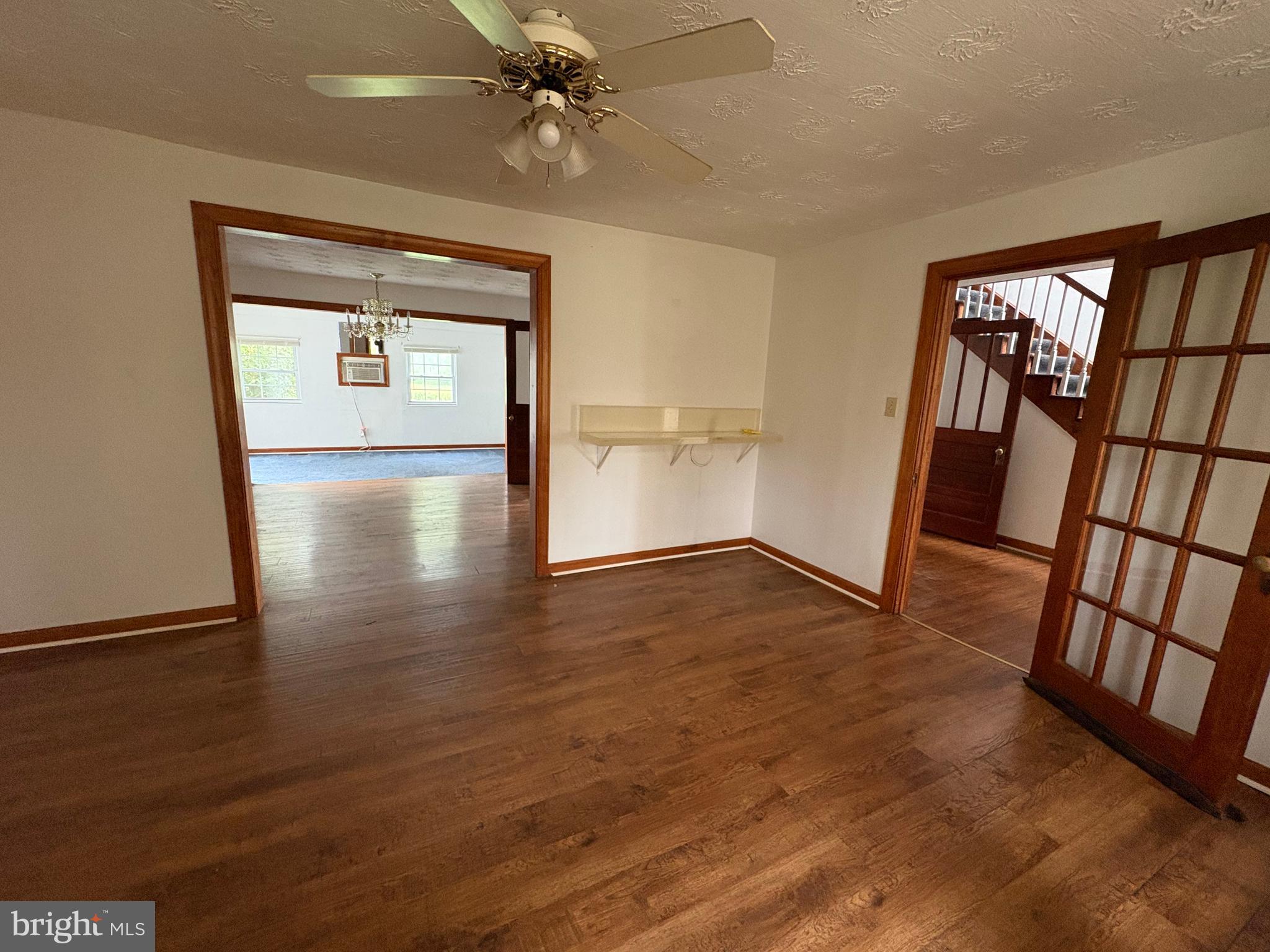 6525 Nomini Hall Road Hague, VA 22469 - Photo 19 of 44 wooden floor in an empty room with a window