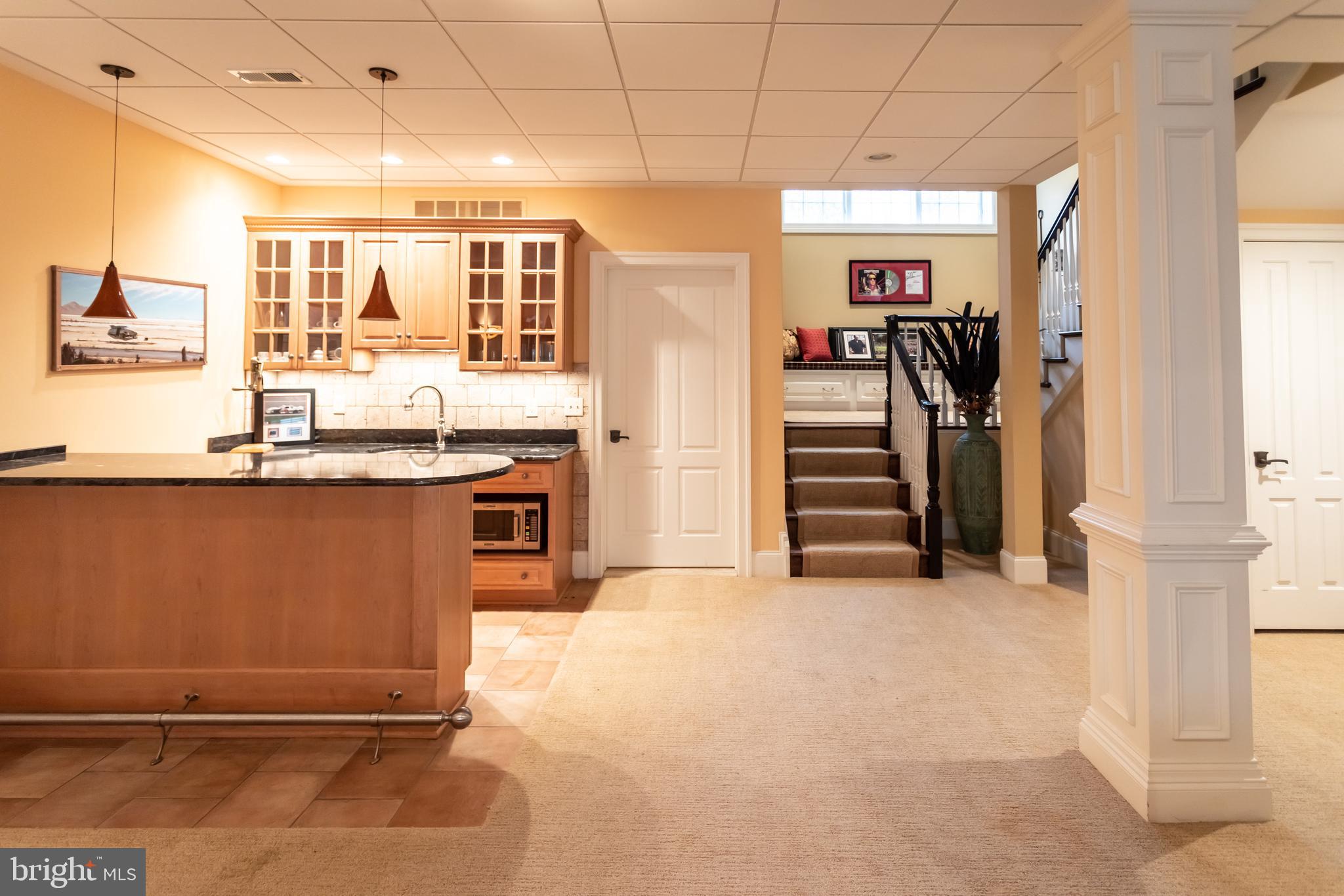 904 Wootton Road Bryn Mawr, PA 19010 - Photo 30 of 38 Lower level wet bar