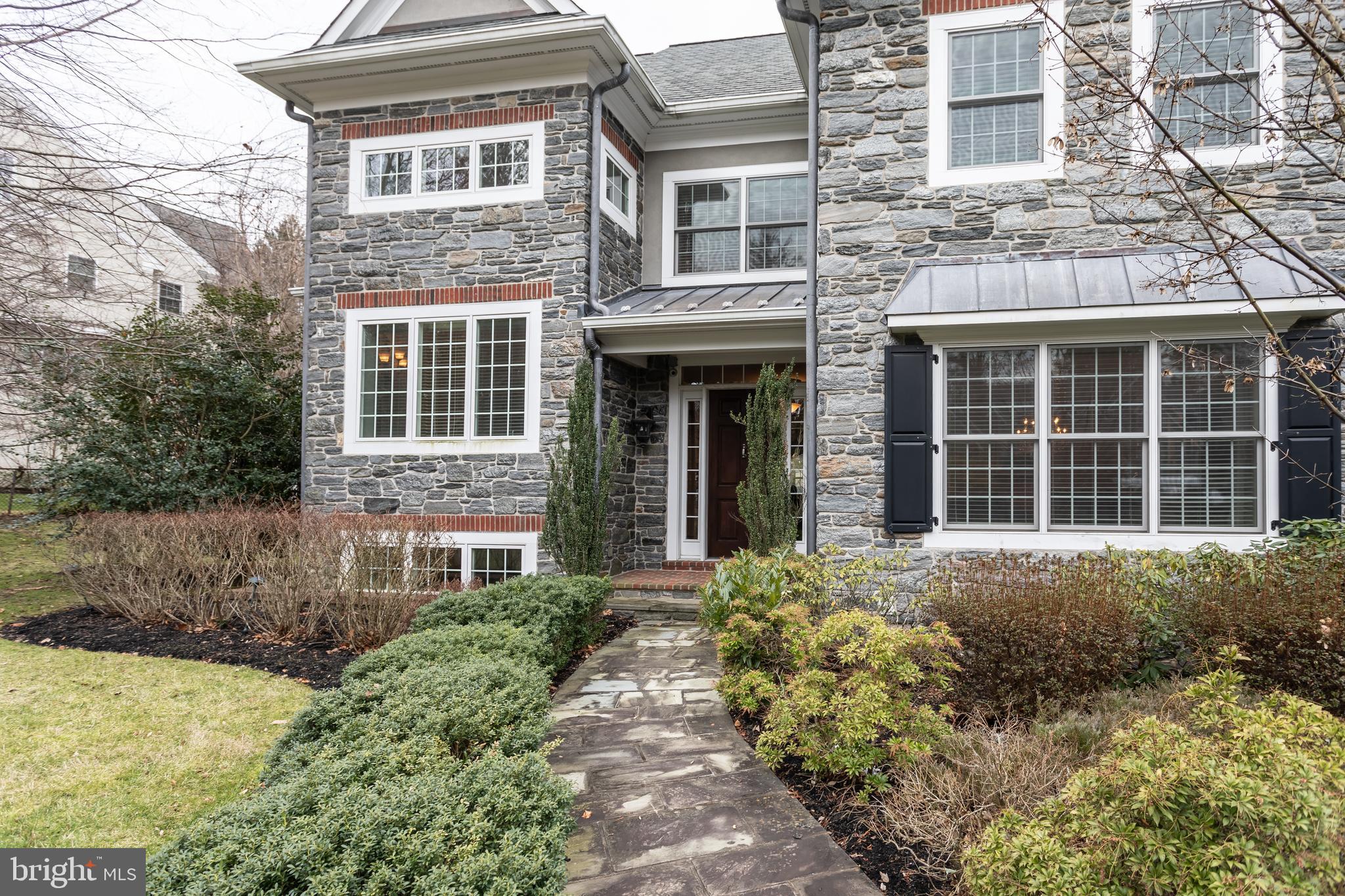 904 Wootton Road Bryn Mawr, PA 19010 - Photo 33 of 38 Beautiful solid stone with brick detail