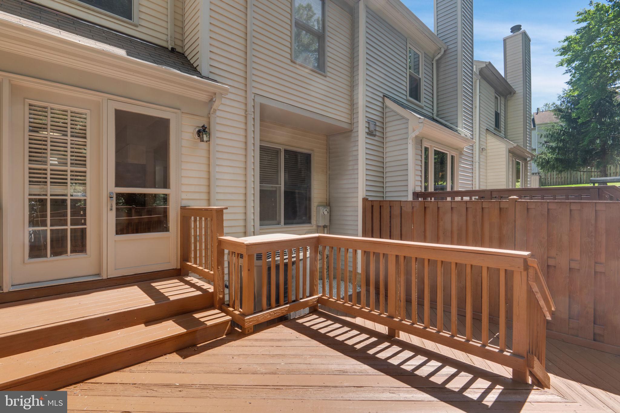 7267 Olde Lantern Way Springfield, VA 22152 - Photo 47 of 52 a view of a wooden deck