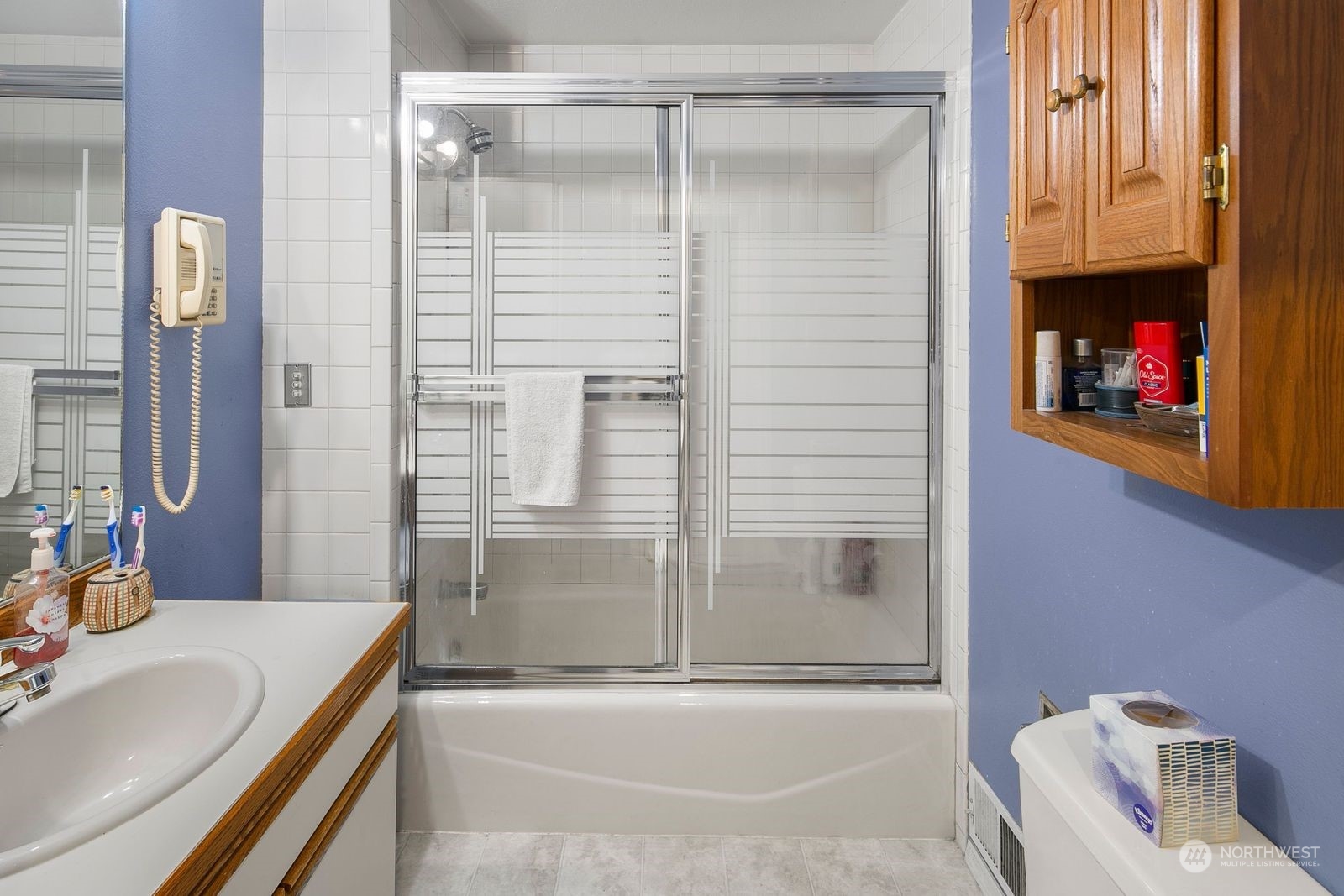 15612 119th Avenue Northeast Bothell, WA 98011 - Photo 21 of 32 a bathroom with a bathtub and a shower