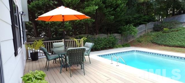 6500 Keystone Drive Raleigh, NC 27612 - Photo 15 of 15 a view of a swimming pool with a patio