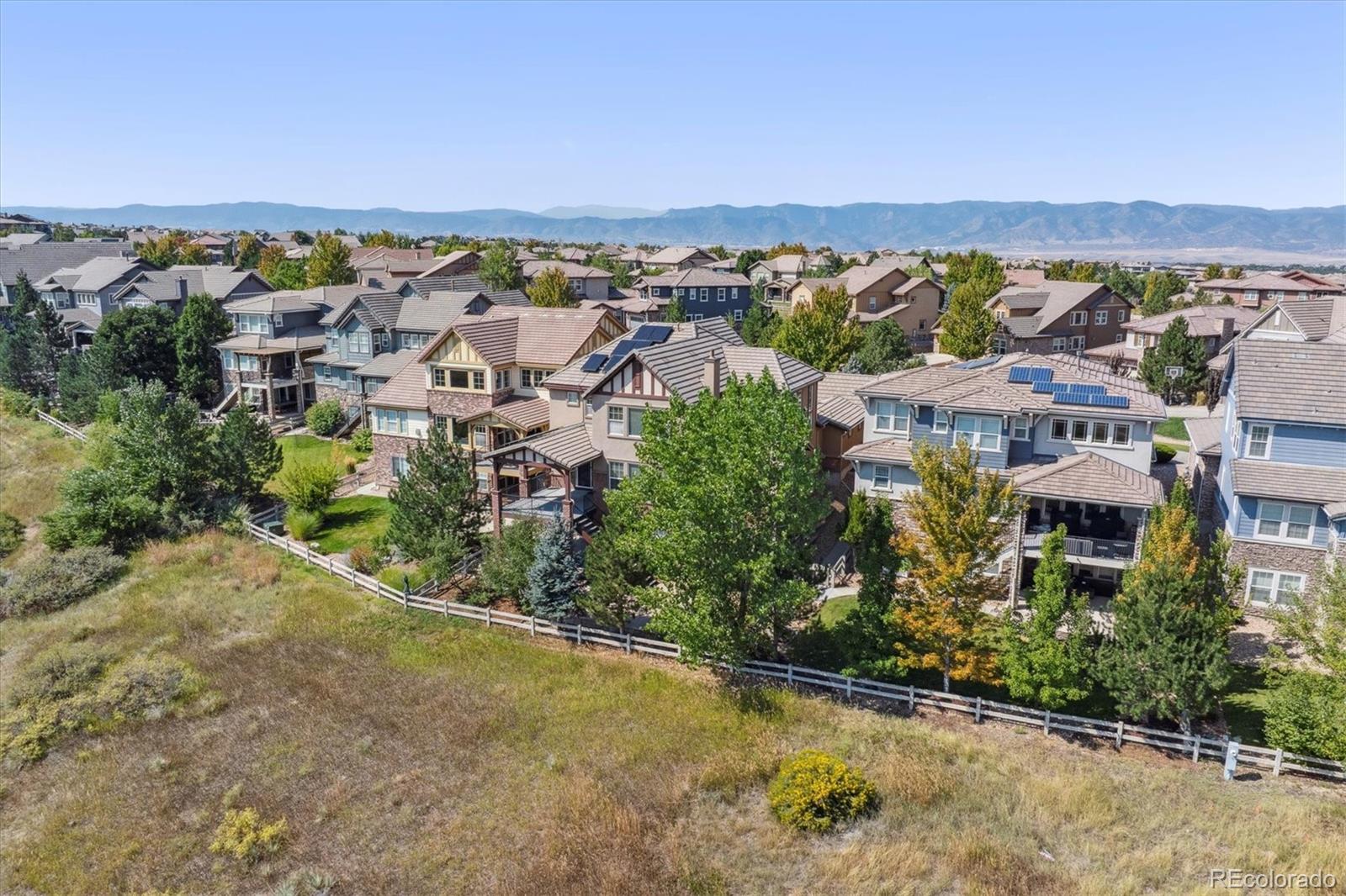 10426 Willowwisp Way Highlands Ranch, CO 80126 - Photo 43 of 47 an aerial view of multiple house