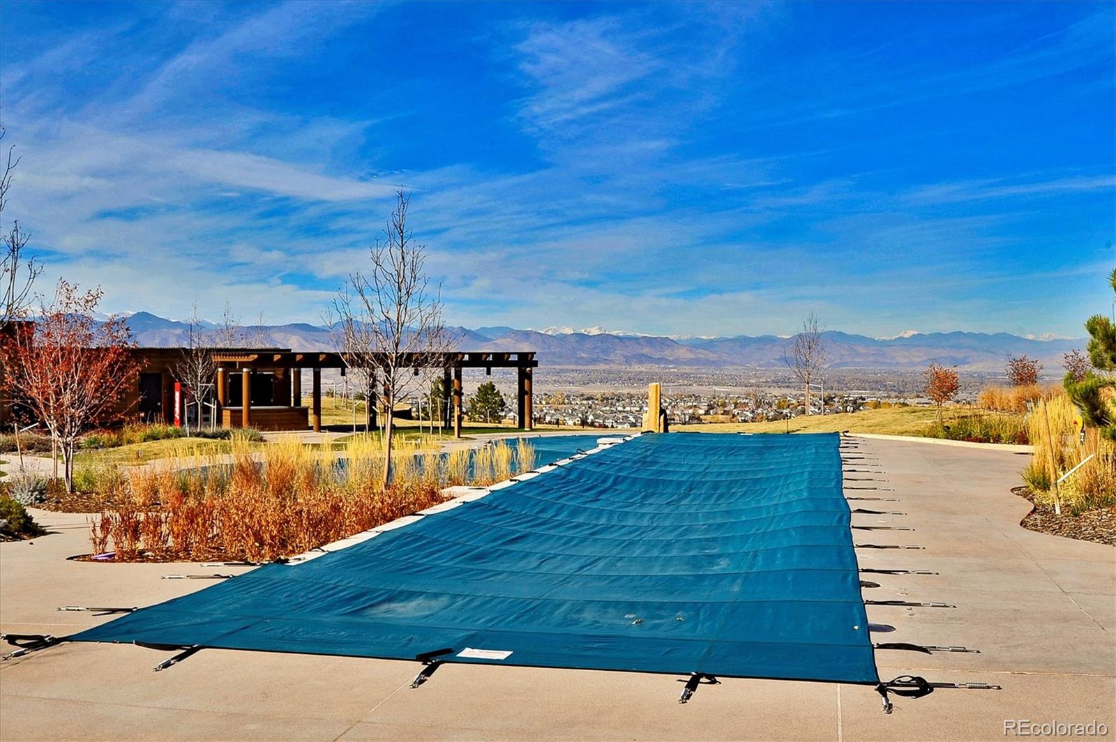 10426 Willowwisp Way Highlands Ranch, CO 80126 - Photo 47 of 47 a view of a swimming pool with an ocean view