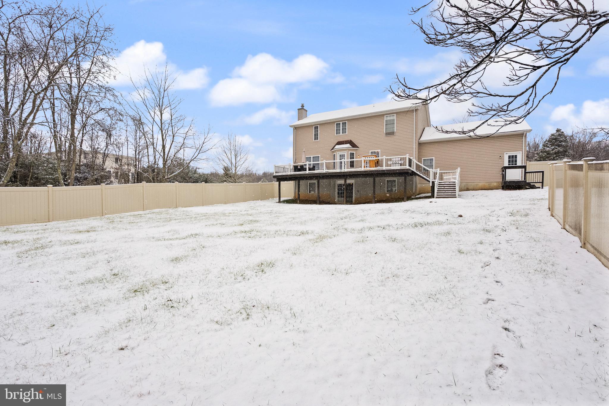 10757 Shenandoah Path Catlett, VA 20119 - Photo 11 of 55 a view of a house with a snow in the yard