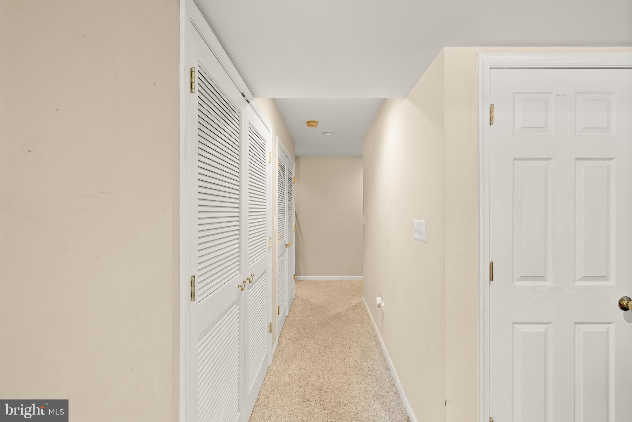10757 Shenandoah Path Catlett, VA 20119 - Photo 32 of 55 a view of a hallway with a white door