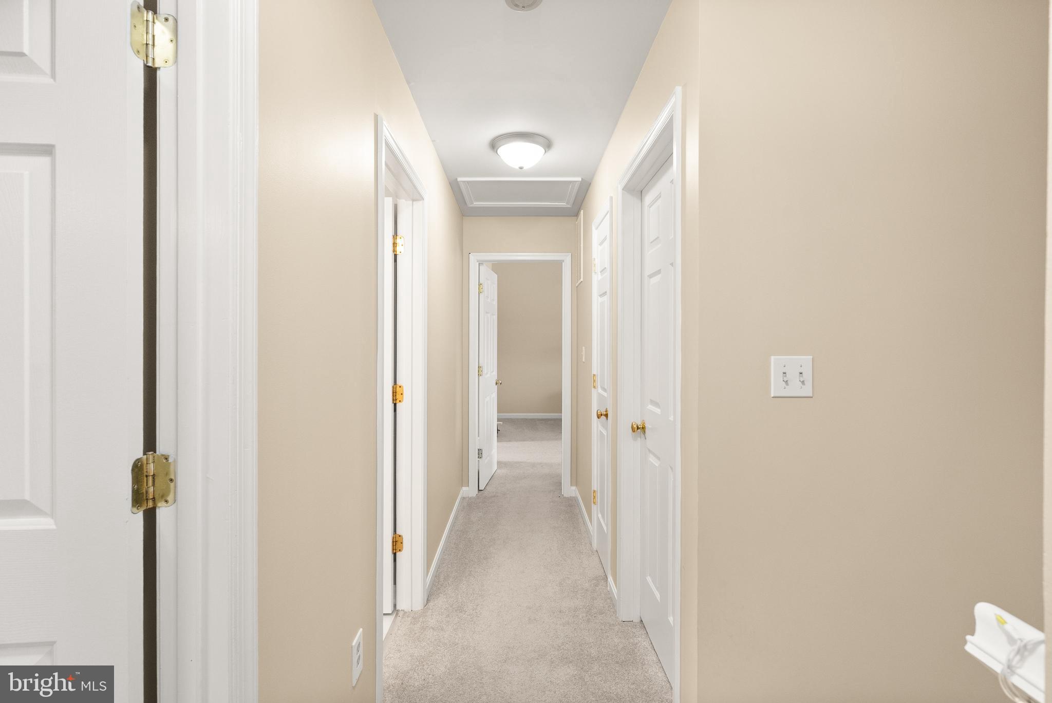 10757 Shenandoah Path Catlett, VA 20119 - Photo 33 of 55 a view of a hallway with wooden floor
