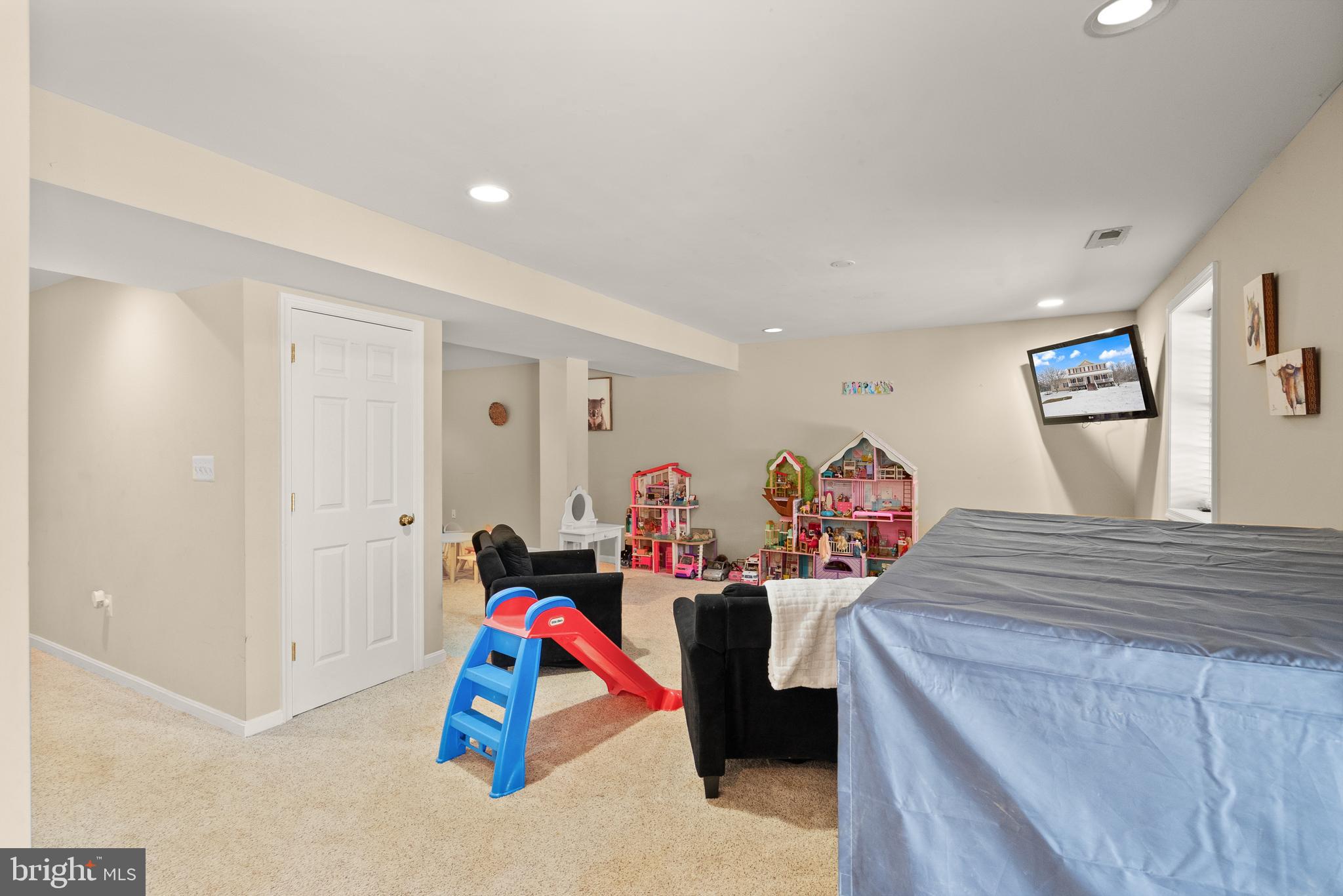 10757 Shenandoah Path Catlett, VA 20119 - Photo 47 of 55 a living room with furniture and a gym equipment