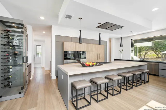 a bed room with a bed and a couch