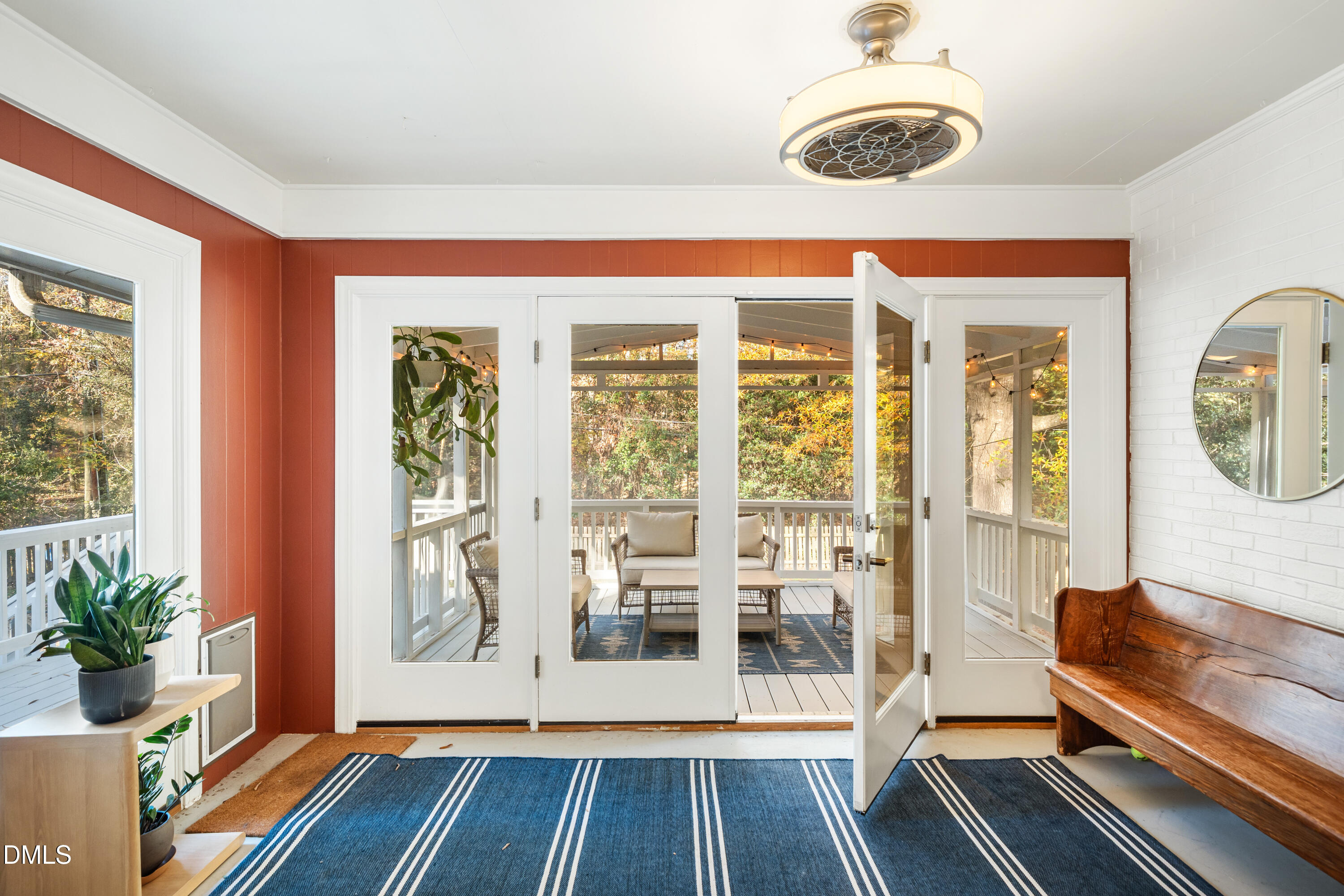 1801 Fountain Ridge Road Chapel Hill, NC 27517 - Photo 20 of 50 a living room with furniture and a large window