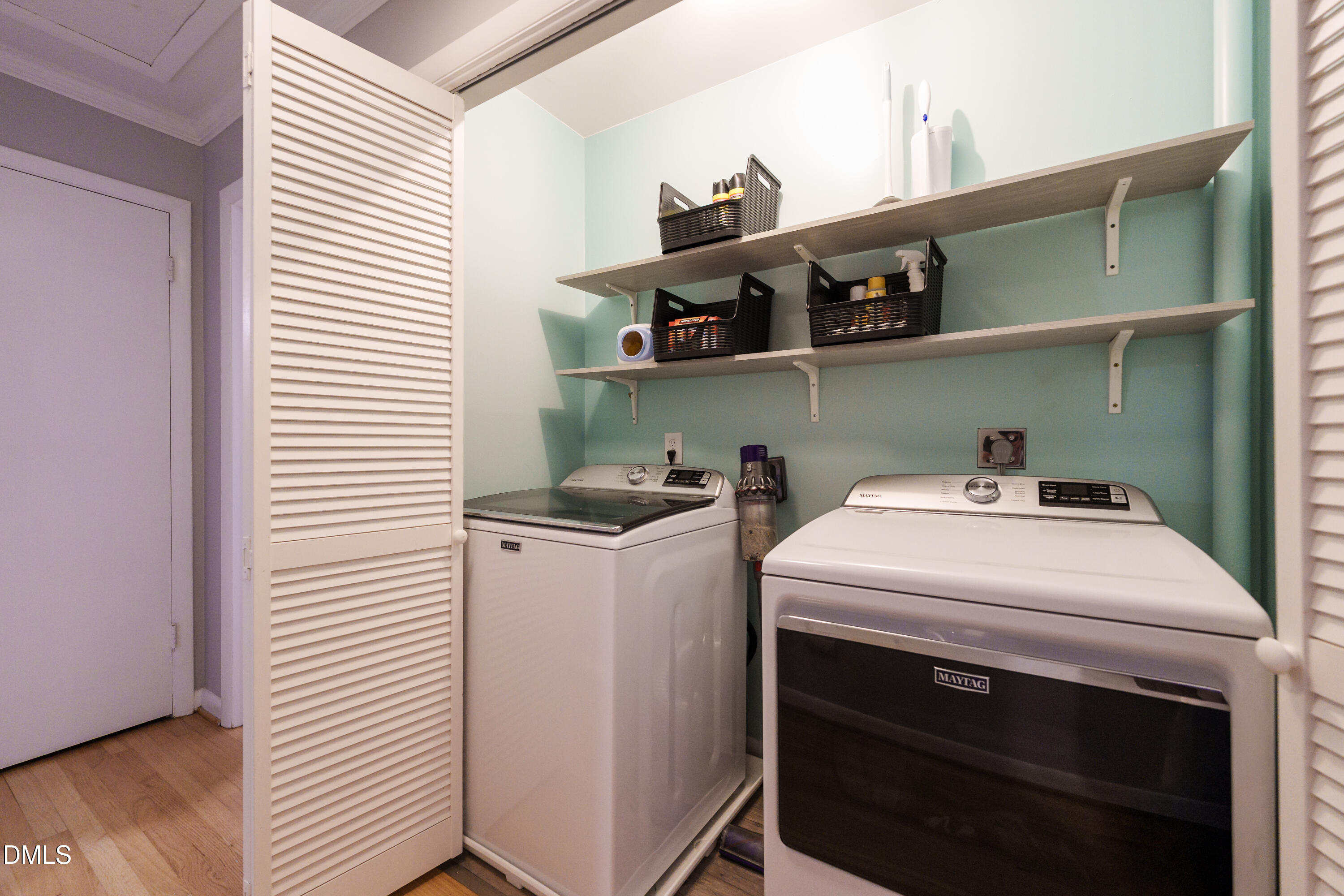1801 Fountain Ridge Road Chapel Hill, NC 27517 - Photo 29 of 50 a utility room with dryer and washer