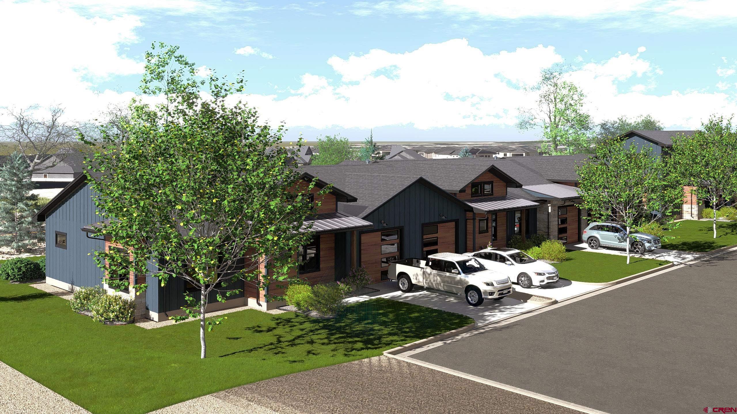 Lot 4 Rustic Row Montrose, CO 81401 - Photo 2 of 14 a front view of a house with garden