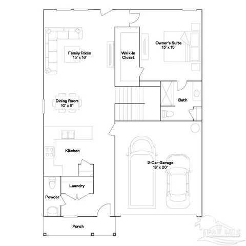 $309,990 | 5360 Horizons Edge Lane, Milton, FL 32583