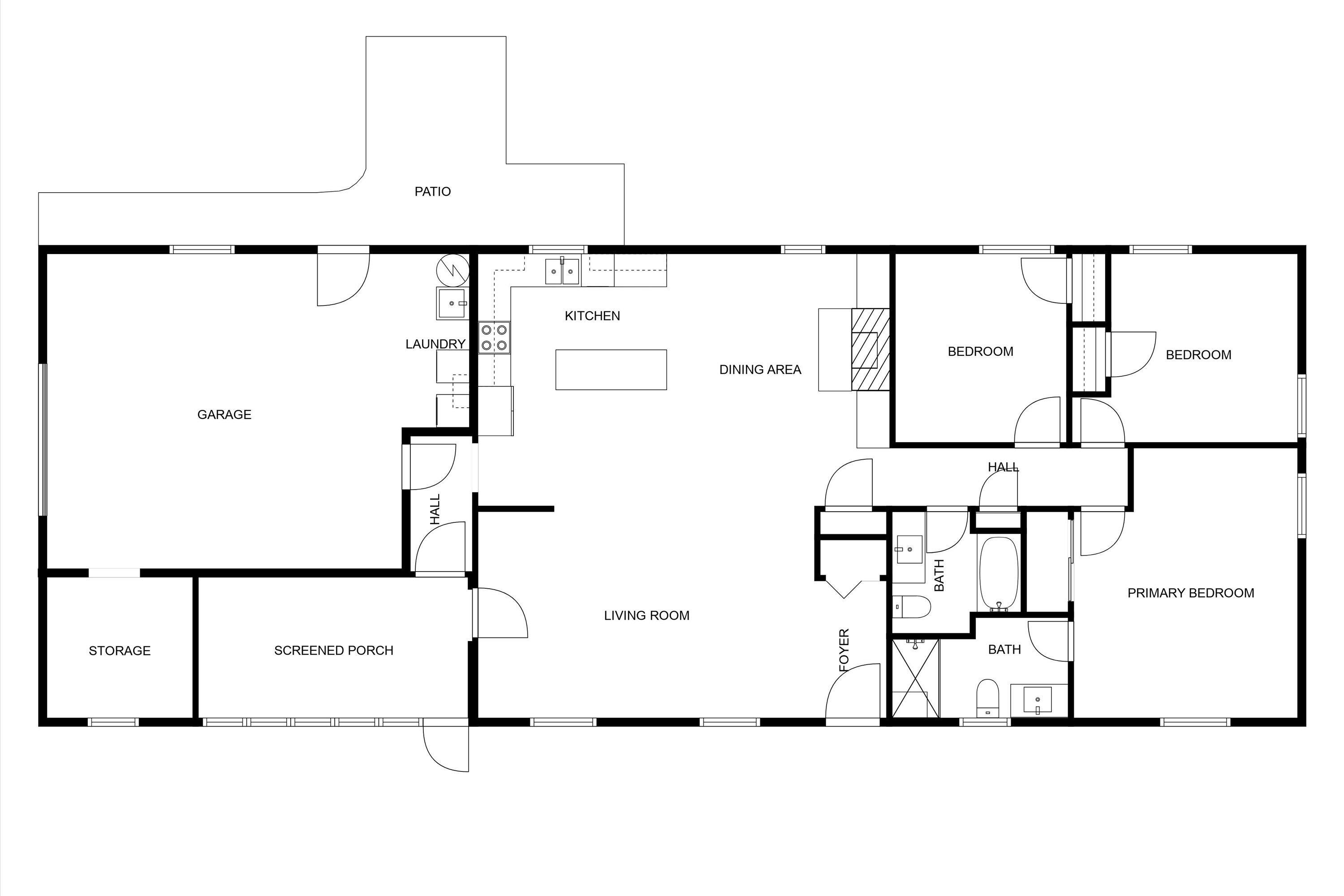 7776 Franklin Road Boones Mill, VA 24065 - Photo 47 of 47 47-Floor Plan
