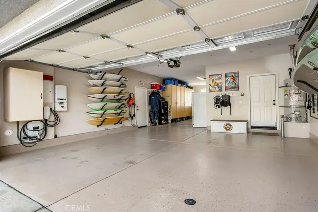 a view of a city with green space