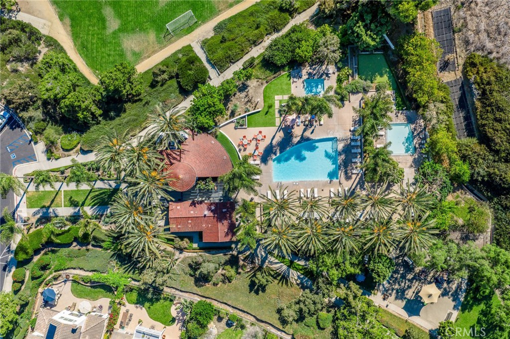 1204 Vista Jardin San Clemente, CA 92673 - Photo 53 of 55 an aerial view of a house with a yard and garden
