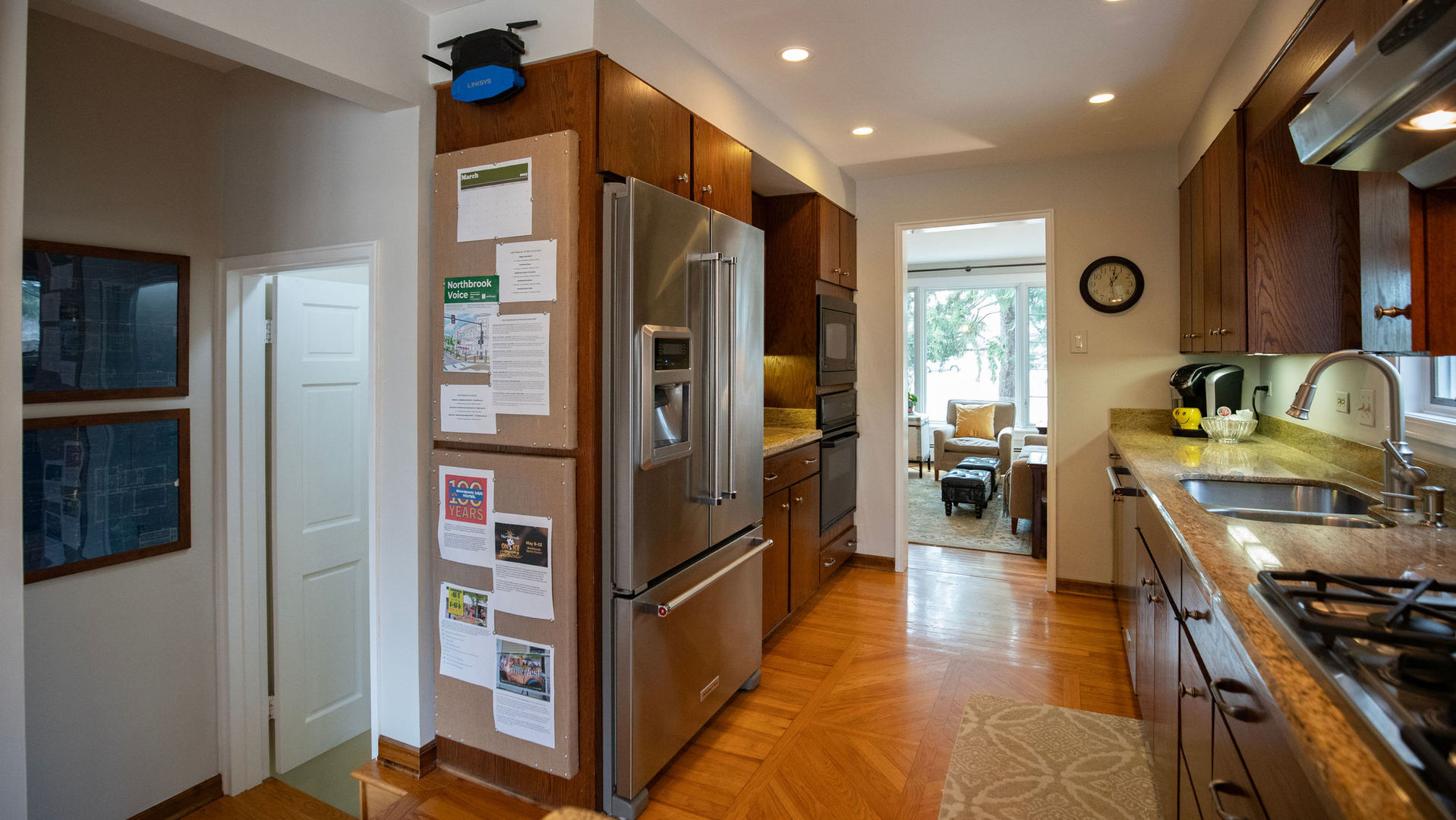 1836 Oak Avenue Northbrook, IL 60062 - Photo 22 of 41 a kitchen with stainless steel appliances granite countertop a refrigerator and a stove
