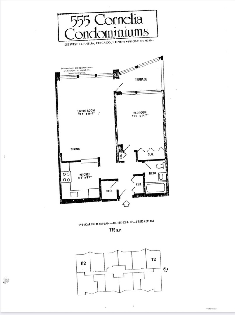 555 West Cornelia Avenue, Unit 412 Chicago, IL 60657 - Photo 20 of 20 unknown