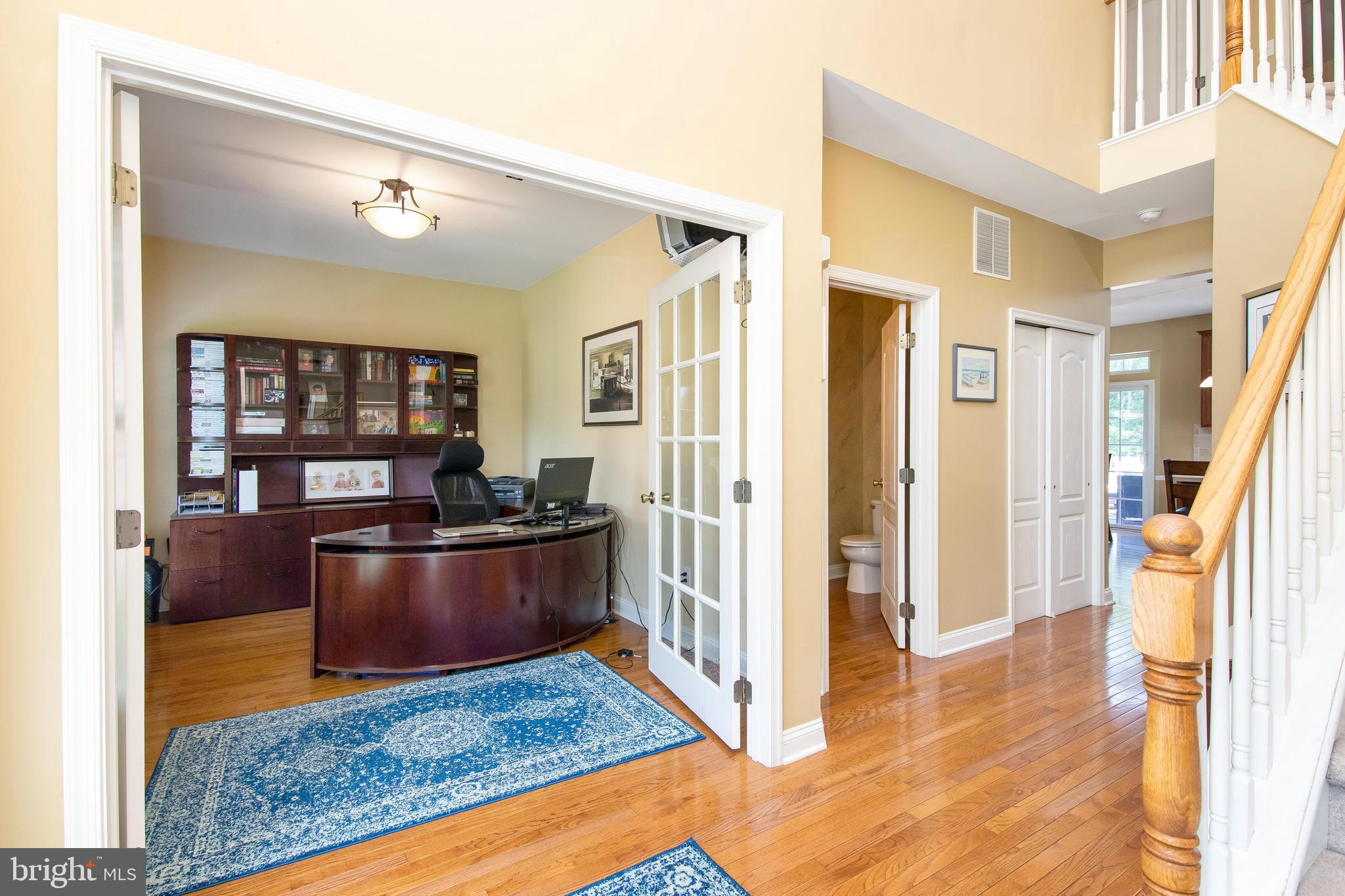 17 Nelson Drive Medford, NJ 08055 - Photo 4 of 47 Foyer into Office